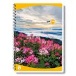 Navneet Youva| Spiral Long Notebook| Spiral Bound with safety lock| A4 size - 21 x 29.7 cm| Unruled / No lines| 300 Pages| Pack of 2