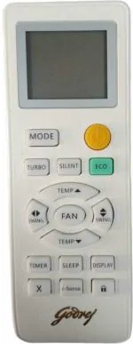 ANM Remote For Godrej AC / Forbes AC - SAME MODEL ONLY GODREJ , FORBES - EXACTLE SAME REMOTE WILL WORK, VERIFICATION ON 9408256237 Remote Controller (White)