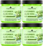 Park Daniel Cucumber Aloe Vera Gel, Face Gel| Natural Ingredients Gel to Get Rid of Pimples, Acne 100 G Each (Pack Of 4)|Aloe Vera Gel|Cucumber Aloe Vera Gel|Face Gel|Gel