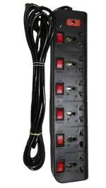 ANAND NIKHIL Extension Board 6+6 With 3.5M Long Wire