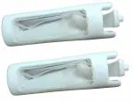 SPARESADDA Lint Filter Compatiable for Haier Semi Automatic Washing Machine. [White Colour] [Pack of 2]