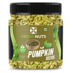 ARYIONUTS Premium Quality Green Pumpkin Seeds 250 Gm | Seeds for Eating | Fresh And Healthy Raw Pumpkin Seed | Diet Food Seed