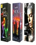 RIM ZIM Unisex Perfect Long-Lasting Fragrance Elegance First Lady & Sex N The City & Sexy Lady-100 ML (PO 3) Scent Perfume for All Occasions