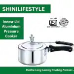 SHINI LIFESTYLE Pressure Cooker, Aluminium pressure Cooker, Rice cooker Pan Cooker (3L)