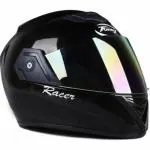 Fuery Full Face Helmet ( Black ) Motorbike Helmet  (Black)