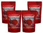 Vale Of Kashmir Red Chilli Powder 2 Kg (500gx4), With No Added Oil & Colours, Kashmiri Mirchi Powder