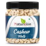 NATURITION Natural 250g Whole Cashew Nuts | Whole Kaju nuts | Nutritious & Delicious Healthy Snack | Gluten Free | Plant Protein & Rich in Minerals & Vitamins