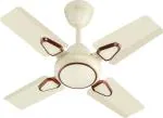 Candes Brio Anti Dust 4 Blade Ceiling Fan 600 mm 70 Watts - Ivory