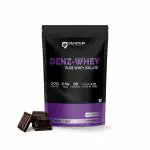 DENZOUR NUTRITION Denz-Whey Pure Whey Isolate Protein Powder Whey Protein (1.08 kg, Dark Chocolate)