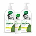Mother Sparsh Combo Of Plant Powered Natural Face Cream Lotion Wash And Lotion For Babies