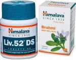 HIMALAYA Liv.52 DS Tablet (1 Pack) and Brahmi for Mind Wellness (1 Pack)