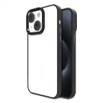Gripp Iphone 15 Clarion Case Cover 6.1 Inch Shock-Proof Protection Clear Metal Buttons & Triple Layer Protection Back Cover