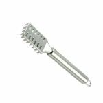 PECUTE Fish Skin Remover Scale Scraper, Stainless Steel Sawtooth Fish Cleaning Brush Machine
