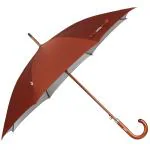 John's Umbrella 610mm Woodking Straight Fold (Maroon)