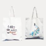 Ohobag.com Women Beige Tote (Pack of: 2)