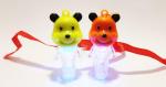Kavim Kids RA 2232 Plastic (PVC) Rakhi Set (Two Teddy Bear Light Rakhi)