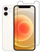 Hobbytronics iPhone 12 Mini Transparent Glass Scratch Resistant, Anti Fingerprint with Bubble Proof, Screen Protector (16 x 8 x 1.5 cm)