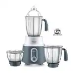 Prestige Delight 750 W Mixer Grinder, 3 Stainless Steel Jars (1500 ml, 1000 ml, 300 ml) (Charcoal Grey)
