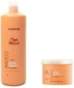 Wella Professionals Professional Enrich Moisturizing Shampoo 1Ltr and mask 500ml Combo (2 Items in the set) Acti Biotic