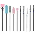 Gleevia Nail Drill Bits Set (Pack Of 10)