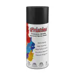 Pristine DIY, Multipurpose, Quick Drying Aerosol Spray Paints with Matt Finish for Metal, Wood, Walls and Plastic - 300gm (400 ml) Black Matt