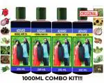 Aadhiya Cosmetic Adivasi Hair oil - adivasi hair oil original karnataka | neelambari adivasi herbal hair oil for hair growth | for Men and Women 1000 ML [PACK OF 4 ]