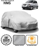 CARNEST Car Cover For Hyundai Santro Xing (With Mirror Pockets) (Silver)