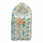 Mee Mee 3 in 1 Baby Bed, Sleeping Bag & Carry Nest, Rabbit Embroidery, Shearing Finish & Cotton Soft from Inside, Machine Washable & Portable Bassinet, 0M+, Blue