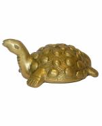 Tortoise Brass Medium Statue by BHARAT HAAT