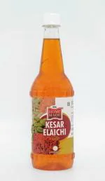 Rk Home Made Natural Syrup Kesar Elaichi Crush Syrup And Kashmiri Gulab, 750 Ml