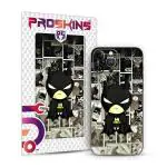 PROSKINS - Baby Batman 3D Textured Mobile Back Skin/Sticker Only for OnePlus 6T (Pack of 1)