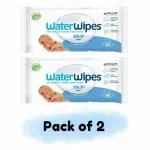 WaterWipes - BioDegradable, 60 Wipes, Pack of 2