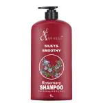 AQUORAL SILKY & SMOOTHY Shampoo 1 Liter for Damaged or Frizzy Hair, Makes Hair Soft, Shiny And Smooth, Mild Daily Shampoo, Mens All Type Hair,1LTR