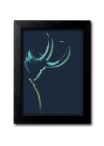 Blue Nexus Venom let there be carnage Wall Poster with Wall Frame Room Art Painting Collection A4 size 10x13