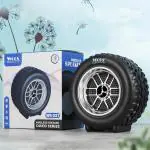 Beat Bucks Tyre Shape Wireless Bluetooth Speaker Powerful Bass With Rugged Design | 8 W Bluetooth Gaming Speaker | Black colour |1200 mAH Battery