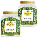 Dhampur Green Candy Sugar (Mishri) 800g X 2, Candy Sugar (Mishri) for Tea (Chai) , Coffee