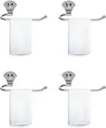 Flaner Napkin Hanger Rod/Towel Holder Stand For Bathroom, Kitchen And Wash Basin(Set Of 4) 10 Inch 1 Bar Towel Rod (Pack Of 4)