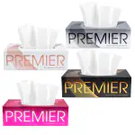 Premier Paper 2 Ply Soft Face Tissue Box 100 Pulls (Pack of 8)