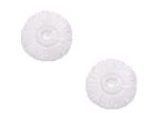 LSARI 2 Pack Spin Mop Refill For Hurricane Magic 360 Spin Mop Microfiber Mop Head Replacement 