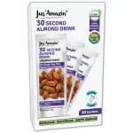 Jus Amazin 30-Second Almond Drink - Unsweetened (10X25g Sachets)