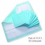 Dyna Disposable Underpad 3 Packets of Pack of 10 Nos-30 Sheets