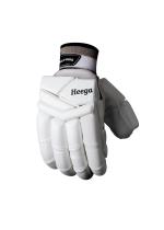 Heega Choice Of Champion Gold Leather Cricket Batting Gloves With Extra Level Protection