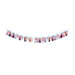 Hippity Hop Multicolor Happy Birthday Frozen Theme Birthday Party