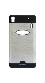 Tarkan Silver Aluminium Back Case Cover For Lenovo A7000