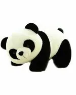 Tickles Birthday Black Panda Lightweight Stuffed Soft Plush Toy 26 cm 24M and Above