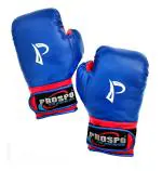 Prospo Boxing Gloves for Men, Boxing Gloves for Kids, Boxing Gloves for Women, Boxing Gloves with Wraparound Strap (12oz, Blue)