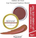 Sezane Lip Tint & Cheek Tint Balm Natural Eye Makeup, Los Angeles Caffeine (LAC03-LOS ANGELES CAFFEINE, 8 g)