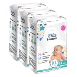 Jr.Sr. Baby Diaper Pants with Advanced Leak Protection | Soft & Comfortable | XL 162 Pieces | Pack of 3 | 12-17 Kg