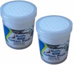 Nutips Cotton Pads 100 units (Pack Of 2)