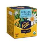 CARE Turmeric Chamomile Herbal Tea - 60 Tea Bags | Pack of 4 (15pcs X 4 Pack) | Chamomile Green Tea | Chamomile Herbal Green Tea